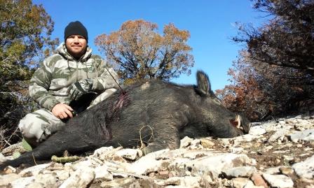 Bow Hunting Monster Feral Hogs Nov 2011