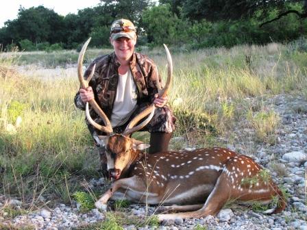 Garrett's Trophy Axis Buck 2015